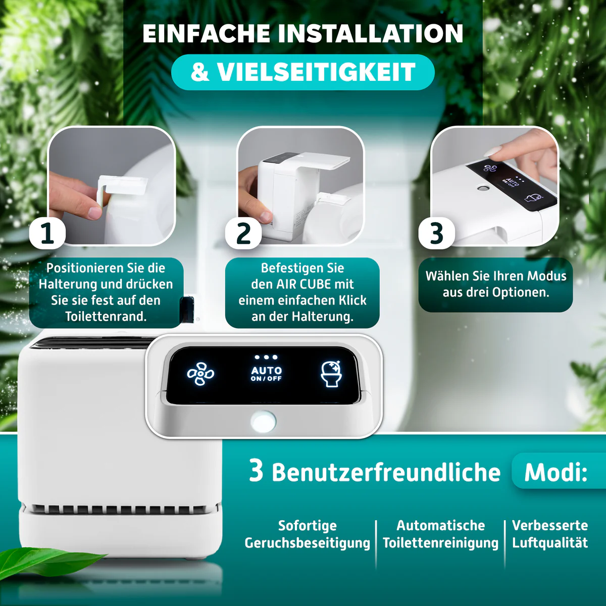 AIR CUBE 3.0 - inkl. Akku und Netzteil 230V