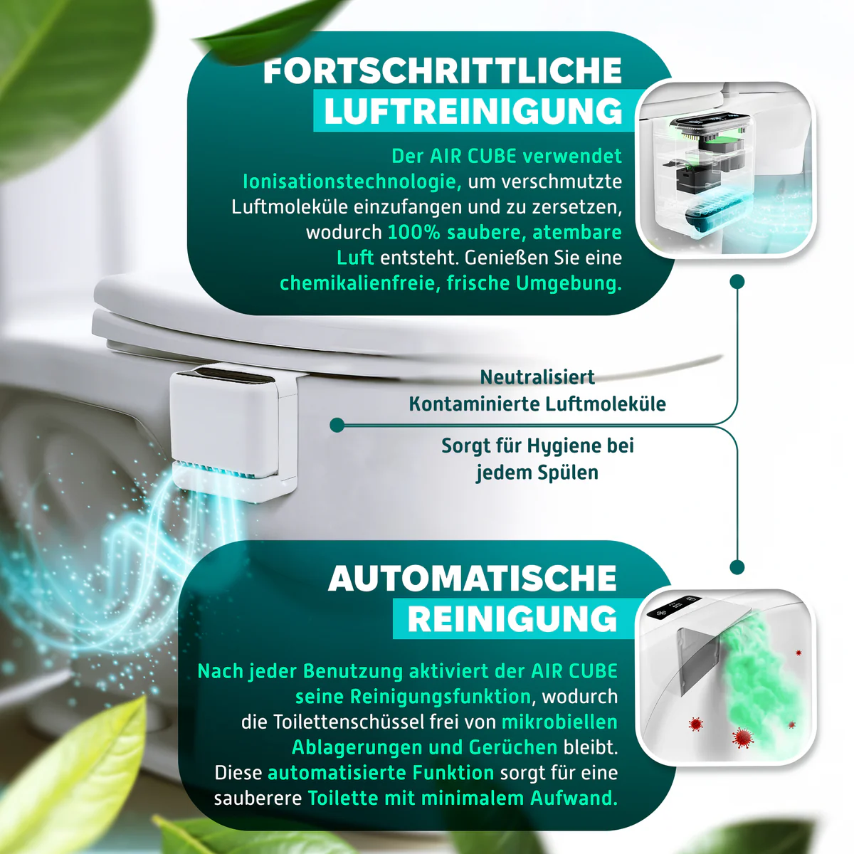 AIR CUBE 3.0 - inkl. Akku und Netzteil 230V